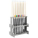 Biljartkeu standaard Bewerkt hout 60 x 35 x 60 cm Betongrijs