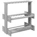 Biljartkeu standaard Bewerkt hout 60 x 35 x 60 cm Grijs Sonoma