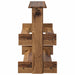 Biljartkeu standaard Bewerkt hout 60 x 35 x 60 cm Oud hout