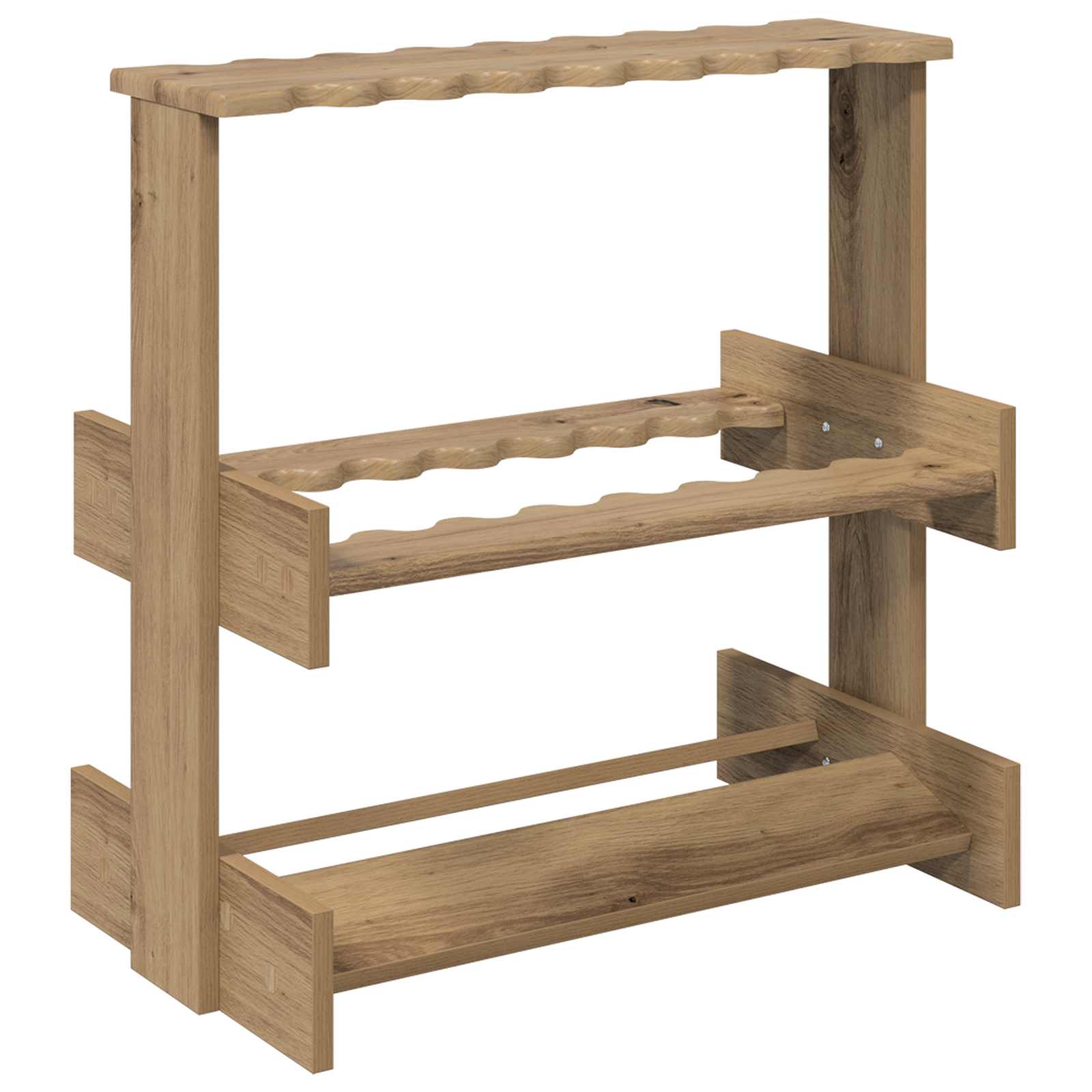 Biljartkeu standaard Bewerkt hout 60 x 35 x 60 cm