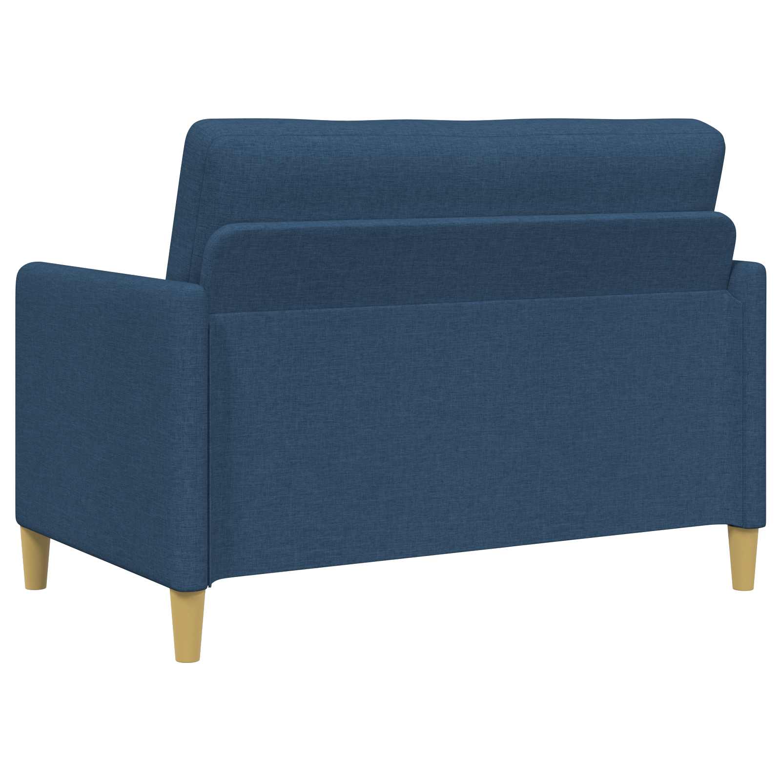 Bankenset met opbergruimte 2 st Blauw Polyester