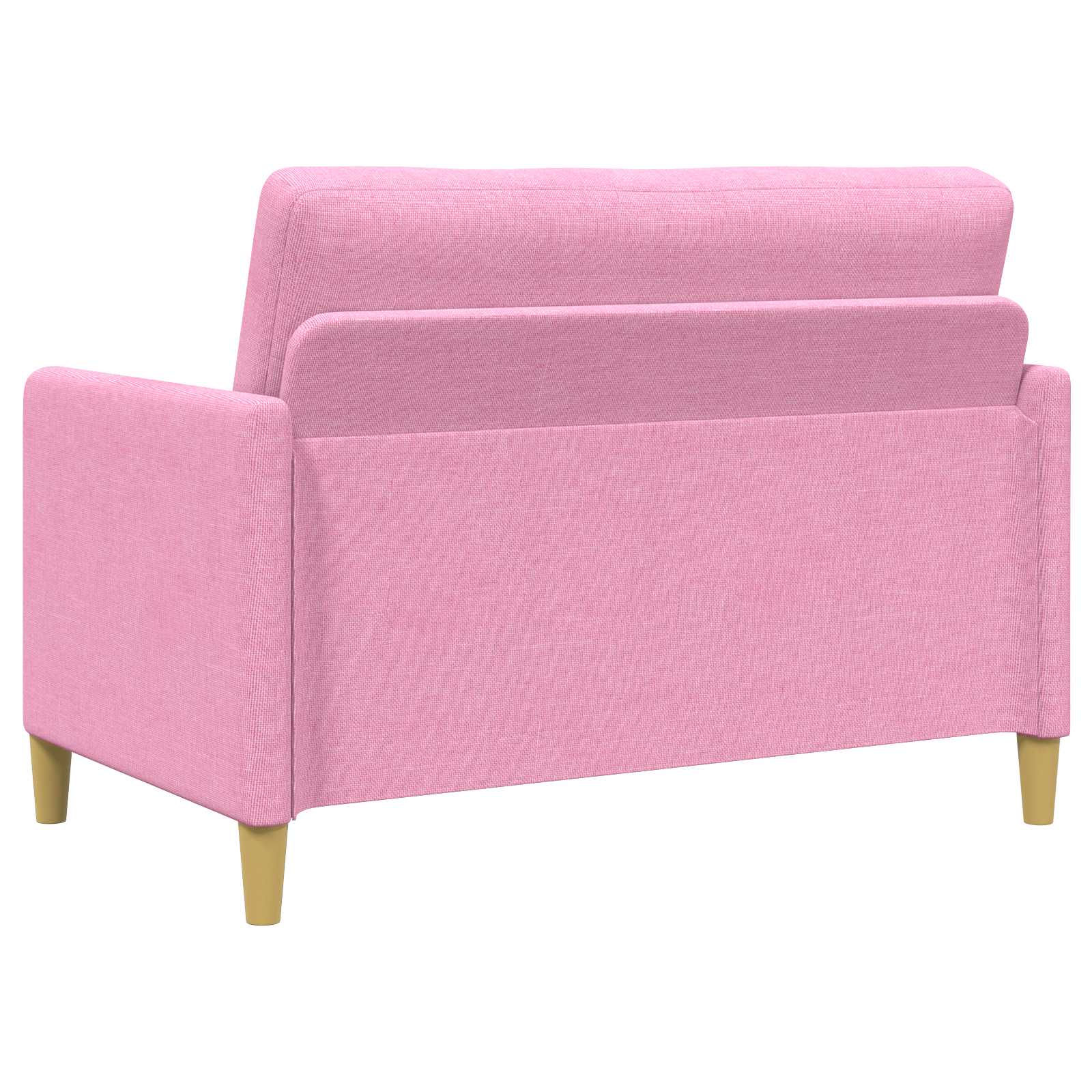 Bankenset met opbergruimte 2 st Roze Polyester