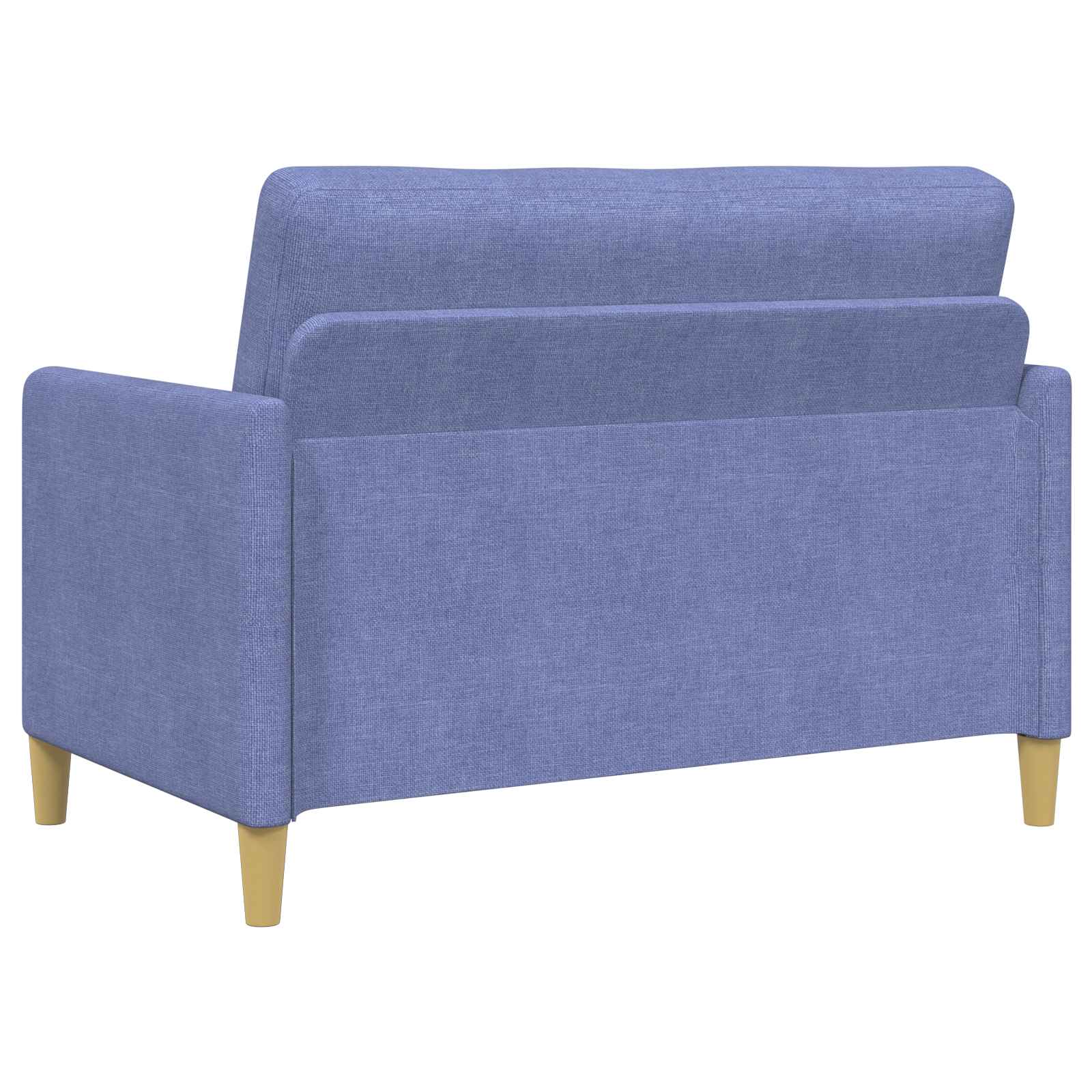 Bankenset met opbergruimte 2 st Jeans Blauw Polyester