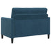 Bankenset met opbergruimte 2 st Blauw Polyester