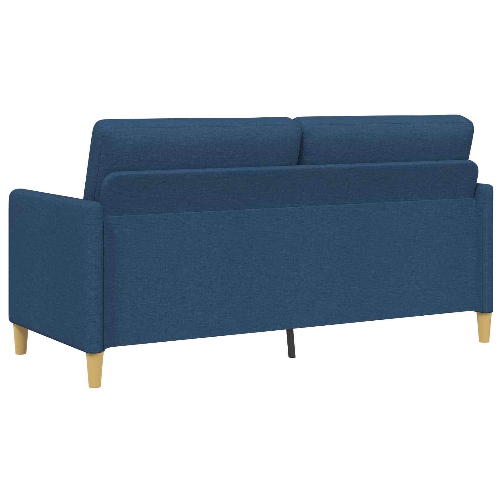 Bankenset met opbergruimte 2 st Blauw Polyester