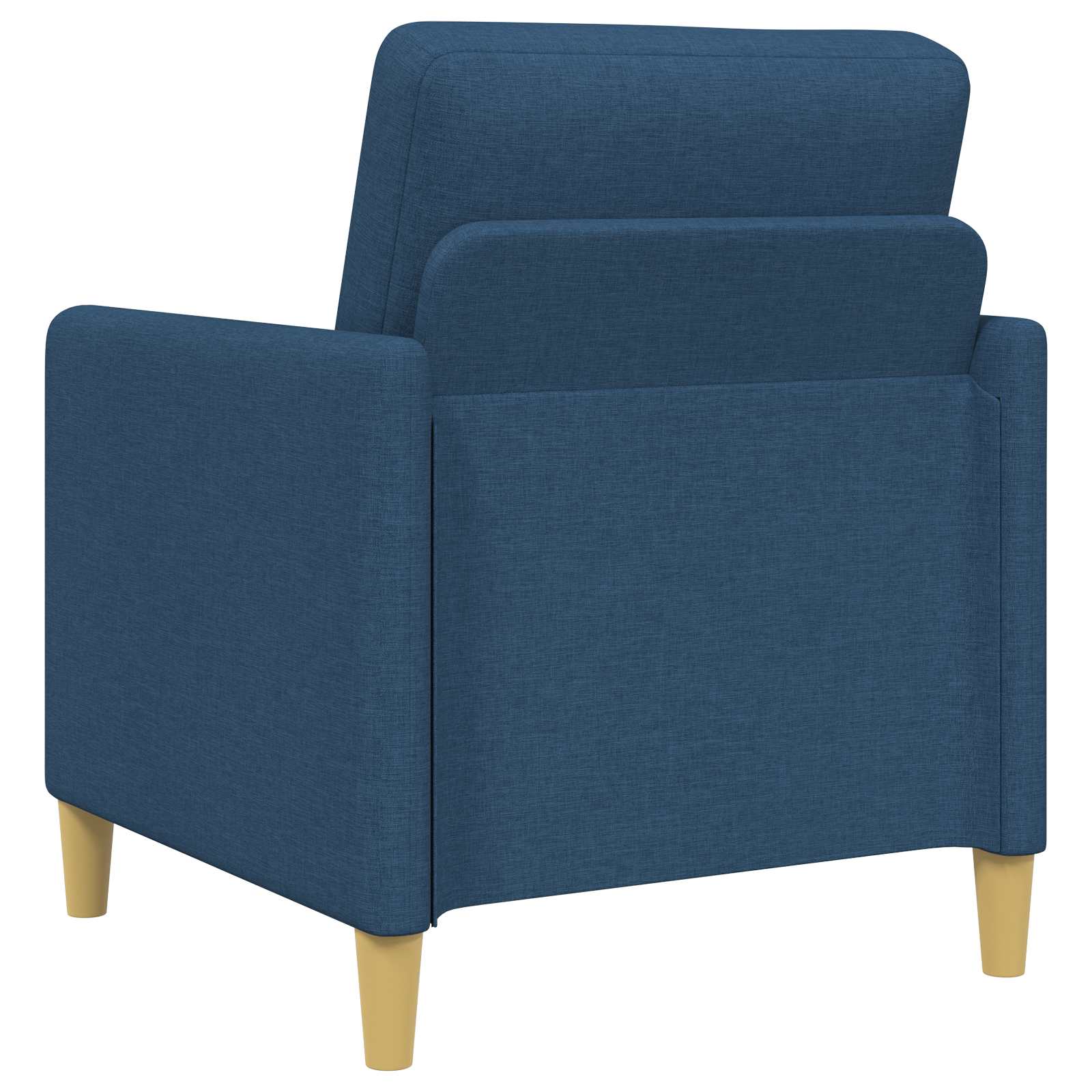 Bankenset met opbergruimte 2 st Blauw Polyester