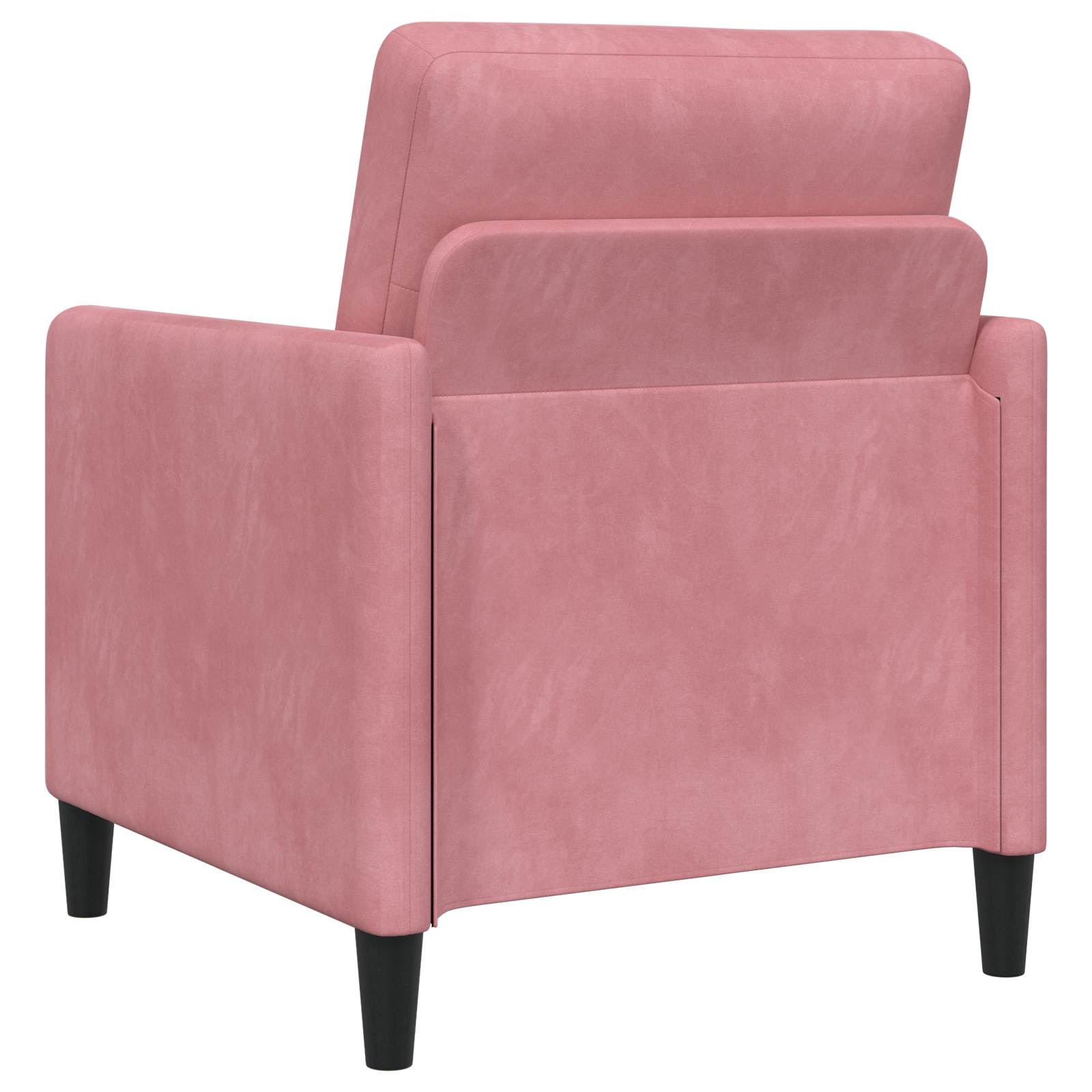 Bankenset met opbergruimte 2 st Roze Polyester