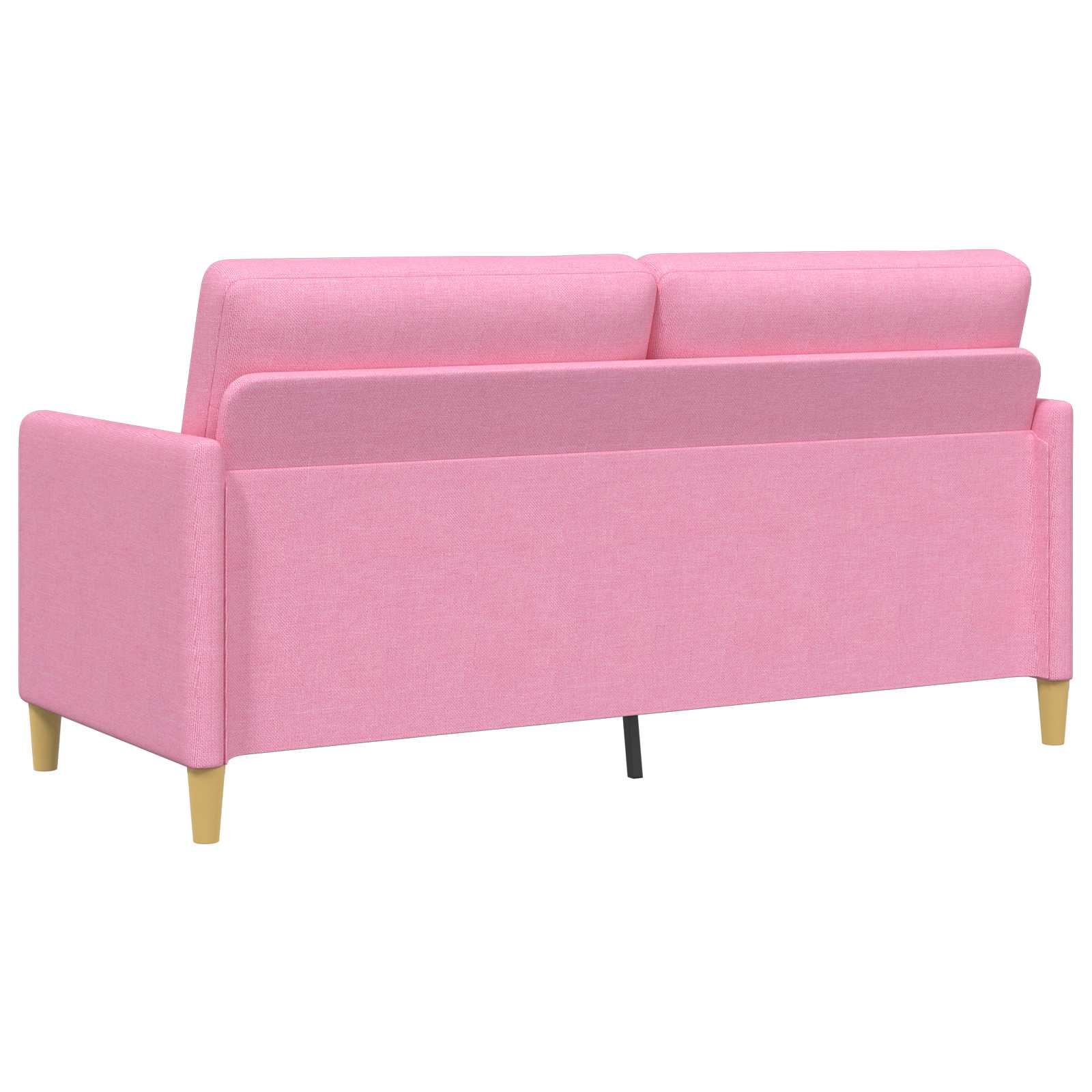 Bankenset met opbergruimte 2 st Roze Polyester