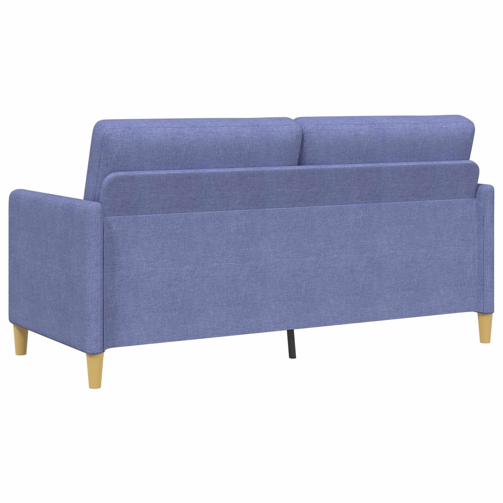 Bankenset met opbergruimte 2 st Jeans Blauw Polyester