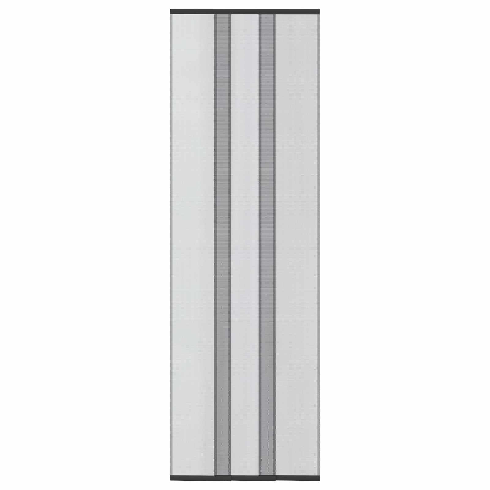 Insect deurenscherm met gaaskleed Zwart 70 x 220 cm Polyester