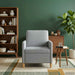 Bank met opslag Lichtgrijs 72 x 78 x 87 cm Polyester