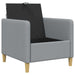 Bank met opslag Lichtgrijs 72 x 78 x 87 cm Polyester