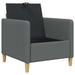 Bank met opslag Donkergrijs 72 x 78 x 87 cm Polyester