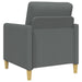 Bank met opslag Donkergrijs 72 x 78 x 87 cm Polyester