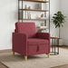 Bank met opslag Wijnrood 72 x 78 x 87 cm Polyester