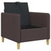Bank met opslag Donkerbruin 72 x 78 x 87 cm Polyester