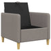 Bank met opslag Taupe 72 x 78 x 87 cm Polyester