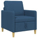 Bank met opslag Blauw 72 x 78 x 87 cm Polyester