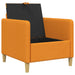 Bank met opslag Donkergeel 72 x 78 x 87 cm Polyester