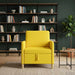 Bank met opslag Lichtgeel 72 x 78 x 87 cm Polyester