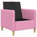 Bank met opslag Roze 72 x 78 x 87 cm Polyester