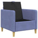 Bank met opslag Jeans Blauw 72 x 78 x 87 cm Polyester
