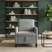 Bank met opslag Lichtgrijs 72 x 78 x 87 cm Polyester