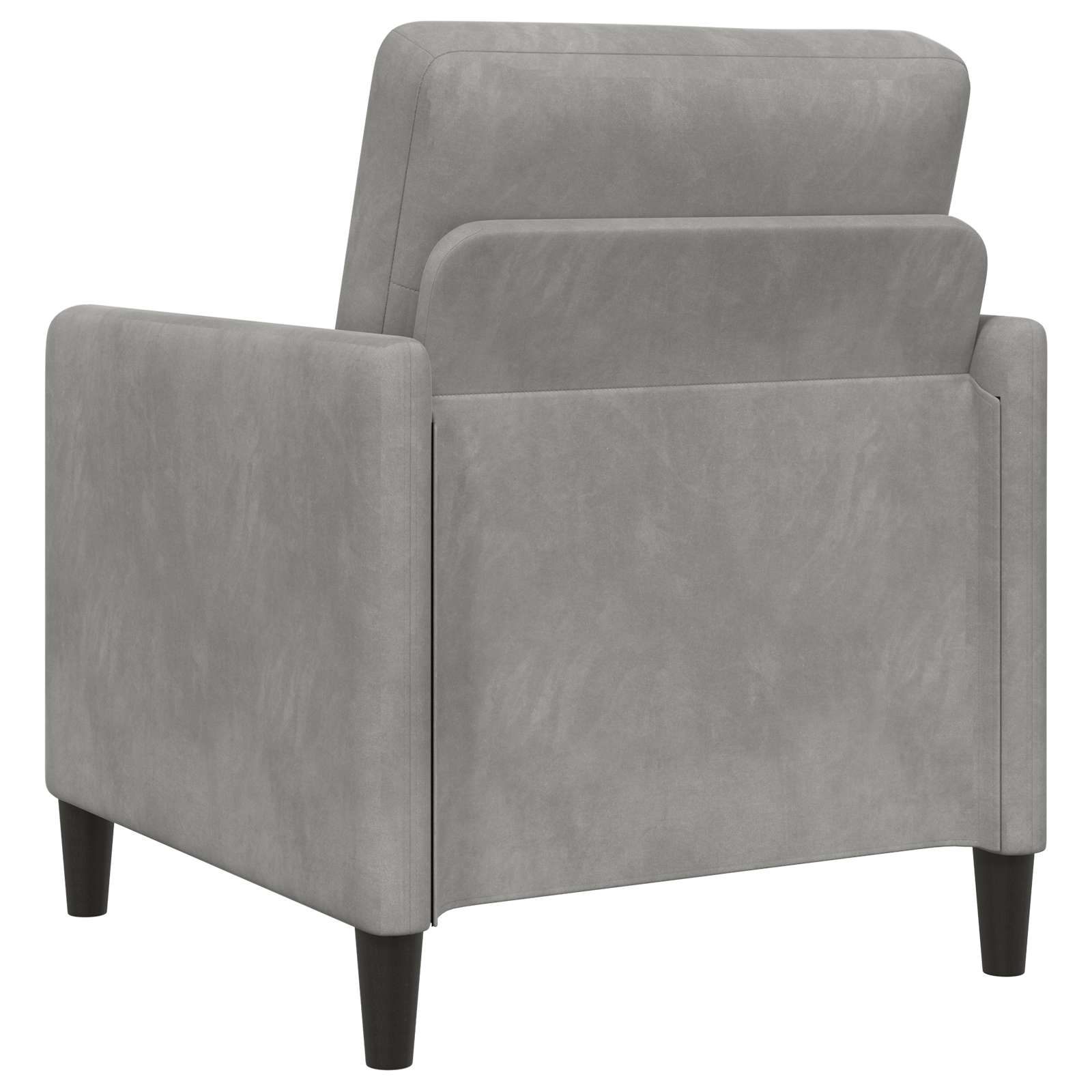 Bank met opslag Lichtgrijs 72 x 78 x 87 cm Polyester
