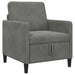 Bank met opslag Donkergrijs 72 x 78 x 87 cm Polyester
