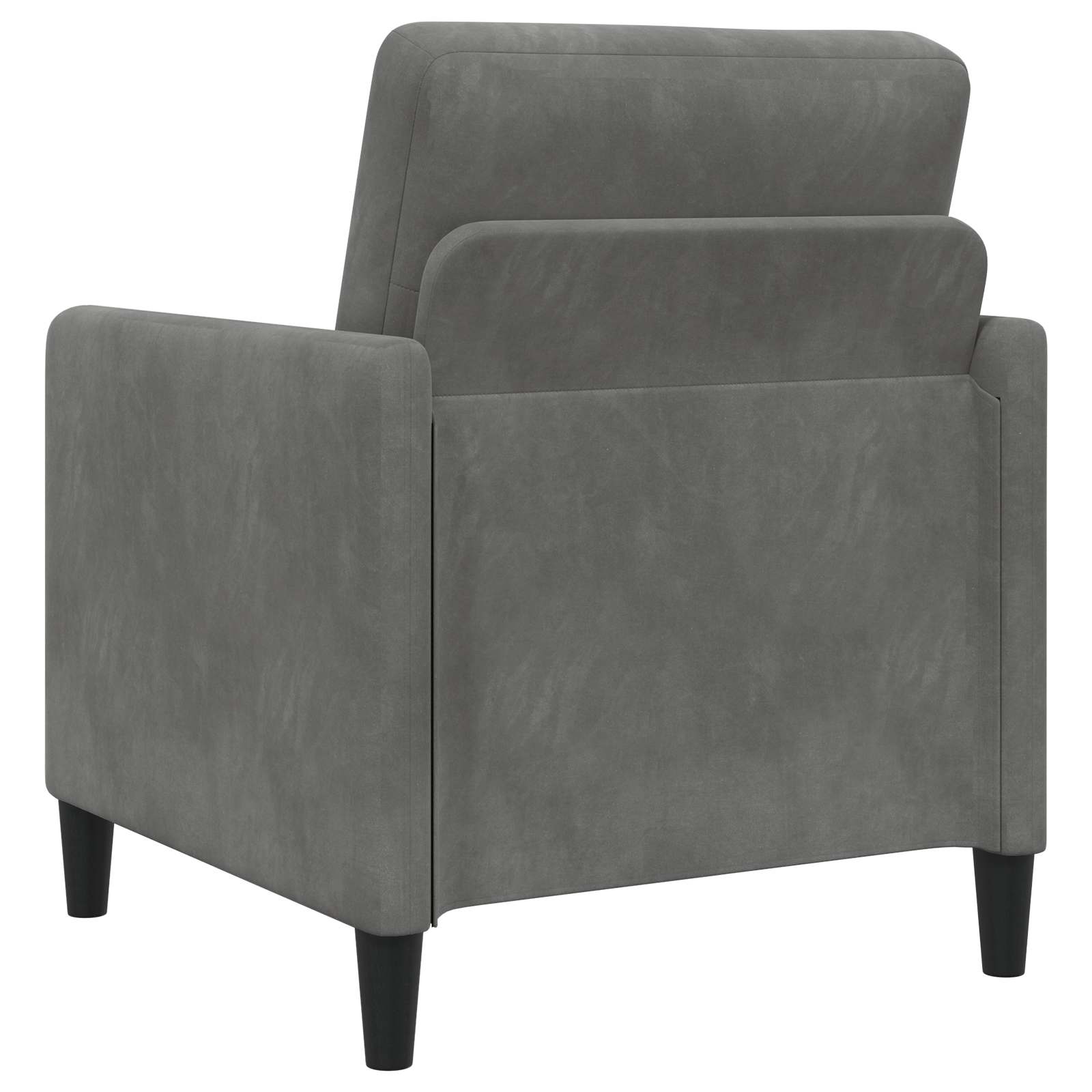 Bank met opslag Donkergrijs 72 x 78 x 87 cm Polyester