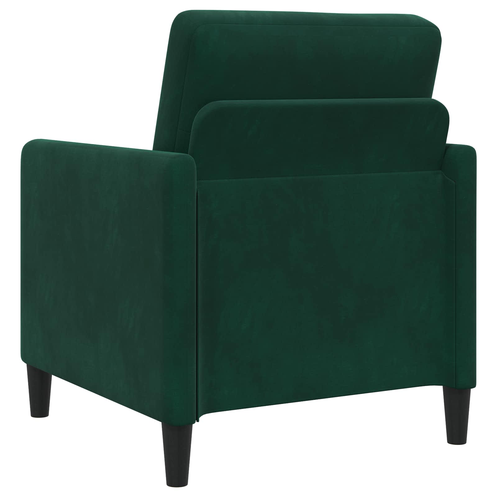 Bank met opslag Donkergroen 72 x 78 x 87 cm Polyester