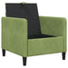 Bank met opslag Lichtgroen 72 x 78 x 87 cm Polyester