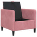 Bank met opslag Roze 72 x 78 x 87 cm Polyester