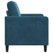 Bank met opslag Blauw 72 x 78 x 87 cm Polyester