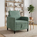 Bank met opslag Zeegroen 72 x 78 x 87 cm Polyester