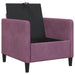 Bank met opslag Paars 72 x 78 x 87 cm Polyester