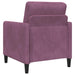 Bank met opslag Paars 72 x 78 x 87 cm Polyester