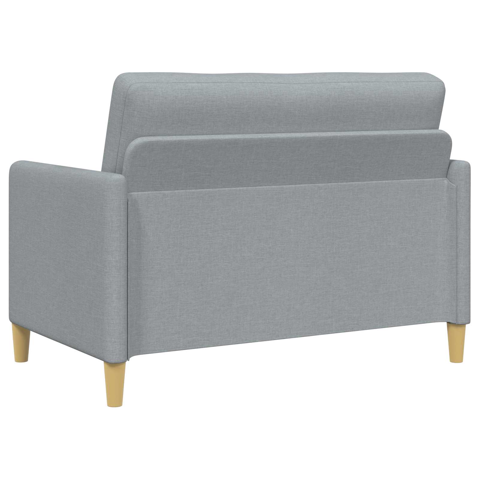 Bank met opslag Lichtgrijs 122 x 78 x 87 cm Polyester
