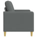 Bank met opslag Donkergrijs 122 x 78 x 87 cm Polyester