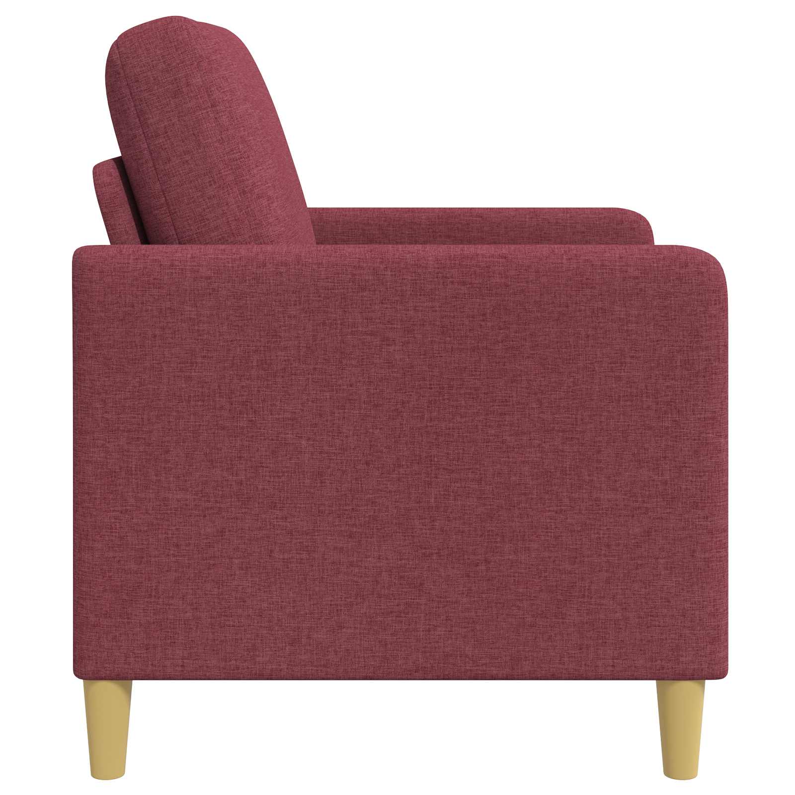Bank met opslag Wijnrood 122 x 78 x 87 cm Polyester