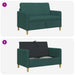 Bank met opslag Donkergroen 122 x 78 x 87 cm Polyester