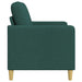 Bank met opslag Donkergroen 122 x 78 x 87 cm Polyester