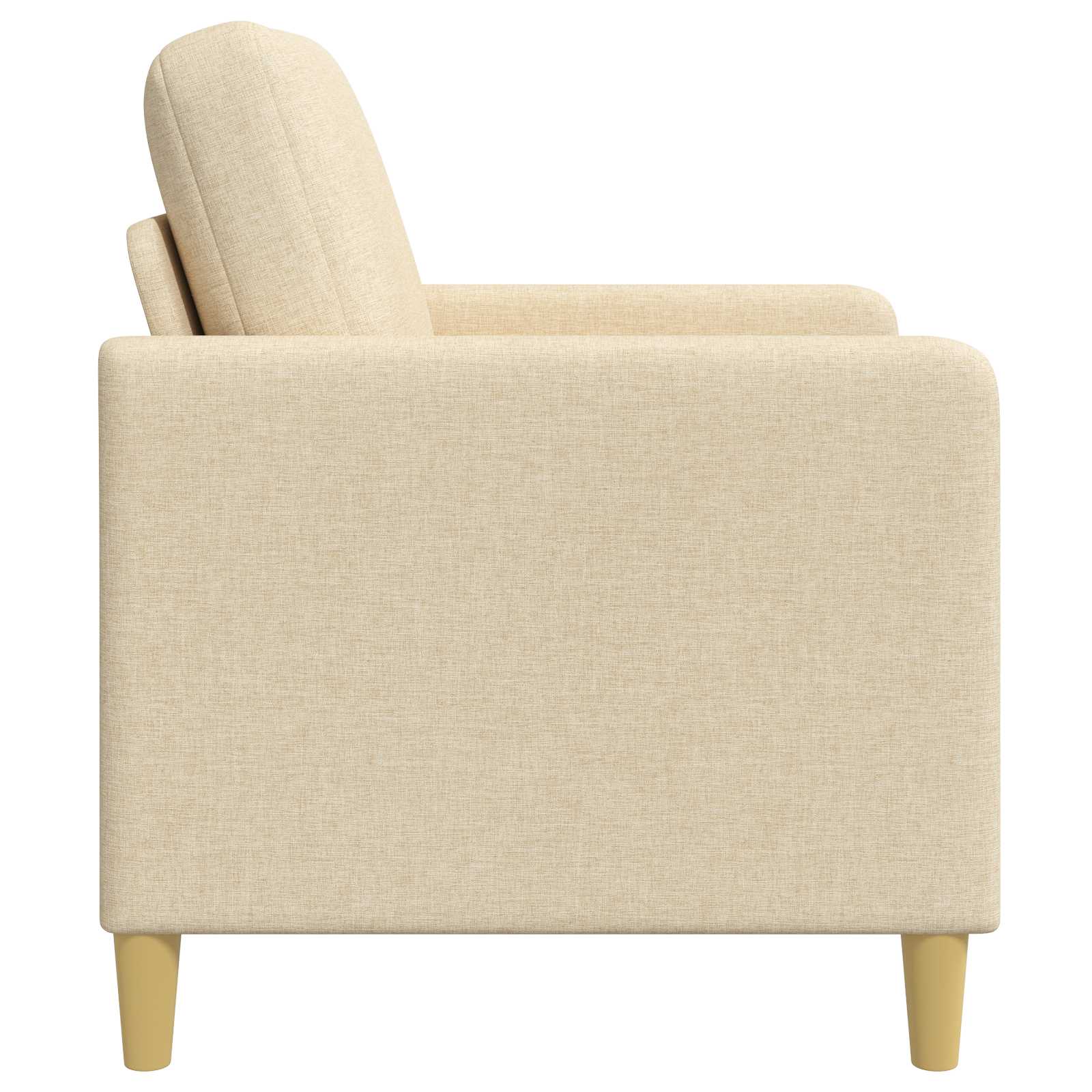 Bank met opslag Crèmekleurig 122 x 78 x 87 cm Polyester