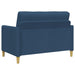 Bank met opslag Blauw 122 x 78 x 87 cm Polyester