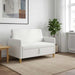 Bank met opslag Wit 122 x 78 x 87 cm Polyester