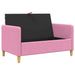 Bank met opslag Roze 122 x 78 x 87 cm Polyester