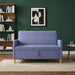 Bank met opslag Jeans Blauw 122 x 78 x 87 cm Polyester