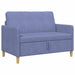 Bank met opslag Jeans Blauw 122 x 78 x 87 cm Polyester