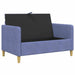 Bank met opslag Jeans Blauw 122 x 78 x 87 cm Polyester