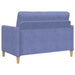 Bank met opslag Jeans Blauw 122 x 78 x 87 cm Polyester